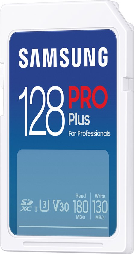 Samsung PRO Plus - SD Geheugenkaart - 128 GB