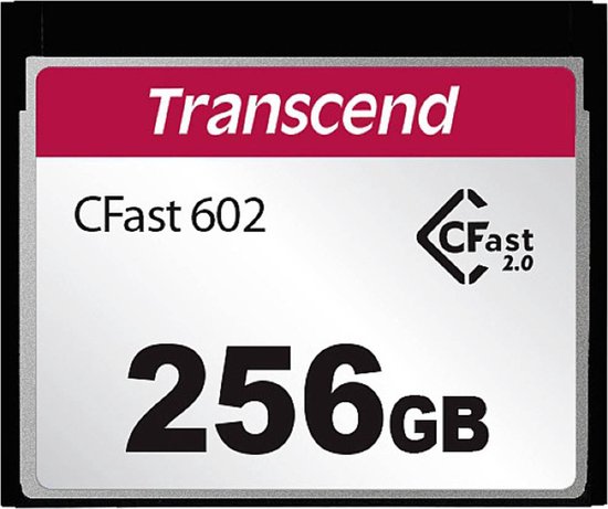 Transcend TS8GCFX602 CFast-kaart 256 GB