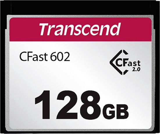 Transcend TS8GCFX602 CFast-kaart 128 GB