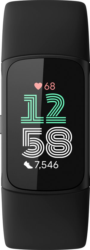 Fitbit Charge 6 - Activity Tracker - horloge met stappenteller - Zwart