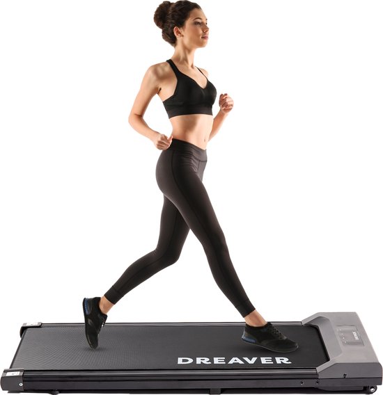 Dreaver S310 Loopband - Wandelband - Walking Pad - 1-6km/u - Inclusief Beschermmat - Treadmill - Walkingpad - Loopband Elektrisch