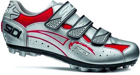 Sidi - MTB fietsschoen - Giau red silver - maat 42