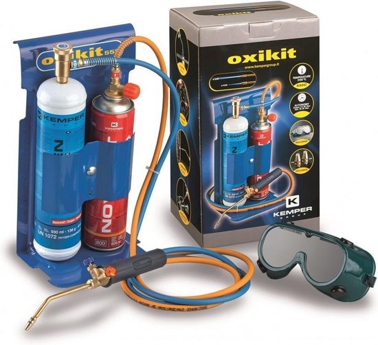 Kemper 555C Autogeen Las en  Hardsoldeertoestel complete set - 110Bar Novaset - max. 3100°C