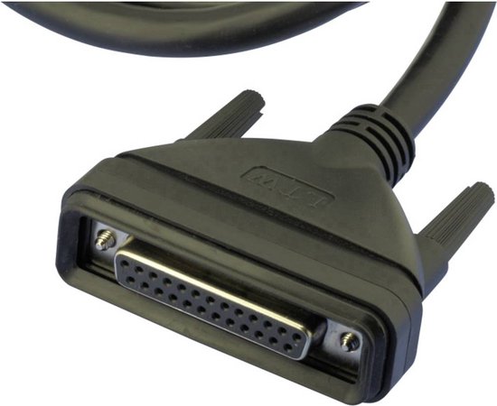 W & P Products WA100-37-2-0200-00-0 D-sub female connector Aantal polen: 37 Kabel, open einde 1 stuk(s)