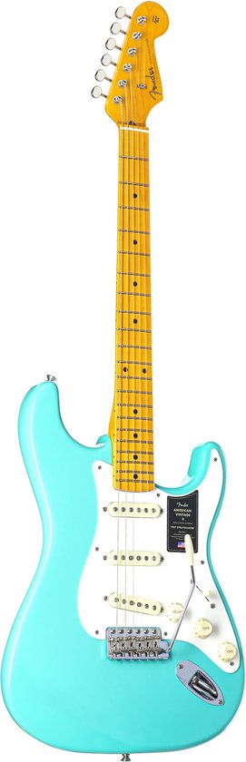 Fender American Vintage II 1957 Stratocaster MN Seafoam Green - ST-Style elektrische gitaar