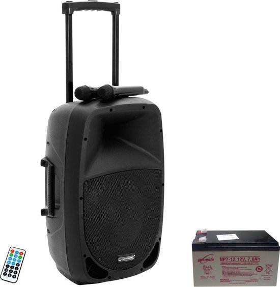 OMNITRONIC Set MES-15BT2 + battery