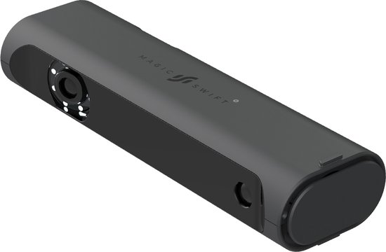 3DMakerPro Magic Swift Plus mono, 3D scanner met draaitafel, plug and play, geen markers nodig, 0,1 mm nauwkeurig / resolutie 0,25 mm, 400.000 points/sec, USB3, inclusief capture en slice software