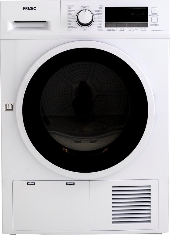 Frilec KOBLENZ8600TK - Condensdroger - Wit - 8kg Laadvermogen