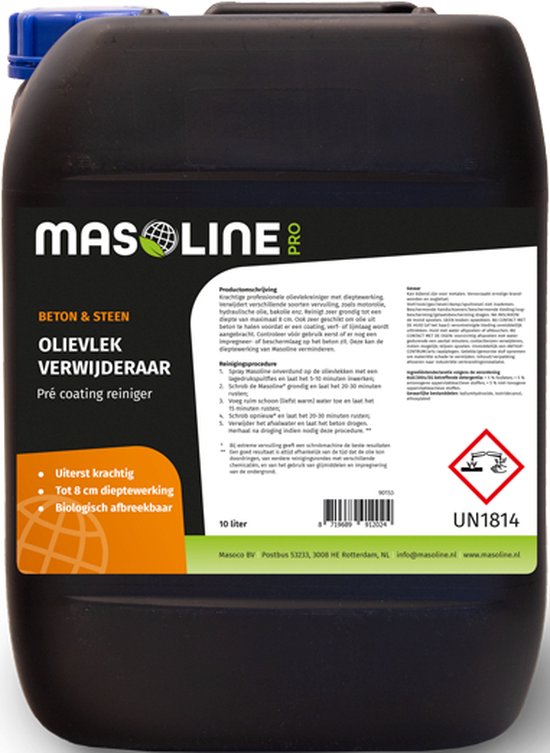 Masoline PRO - Olievlek Verwijderaar - 10 liter