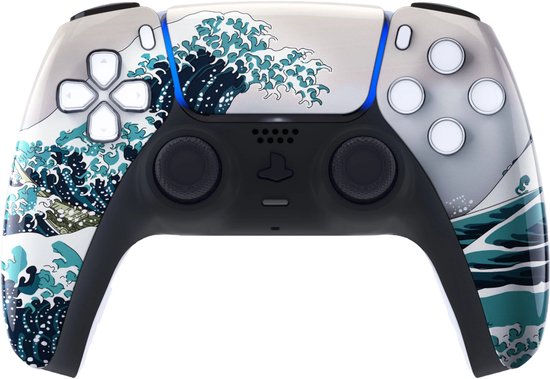 Clever Dualsense 5 Kanagawa Wave Controller