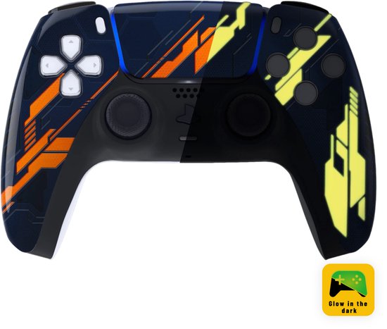 Clever Dualsense 5 Glow in the Dark Mecha Controller