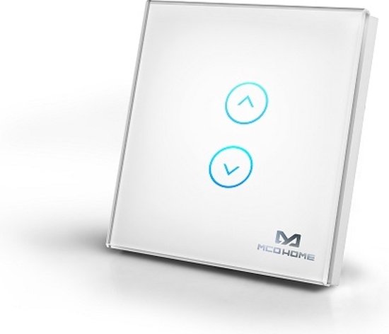 Mco Home Slimme Rolluikschakelaar met touchpaneel Z-Wave Wit