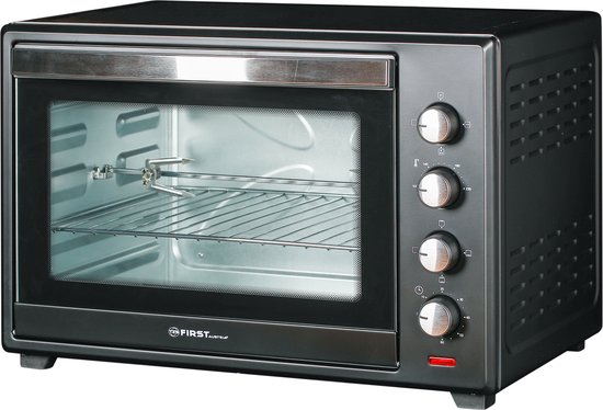 TZS First Austria 5047 Elektrische Oven - Heteluchtoven - 60L - Zwart