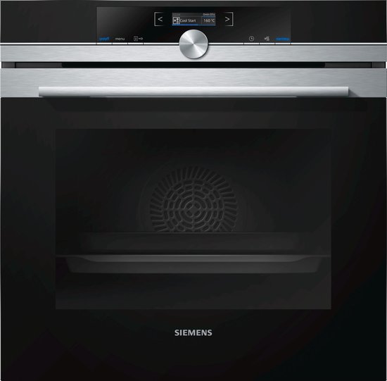 Siemens HB672GBS1 Inbouw oven - Zwart RVS