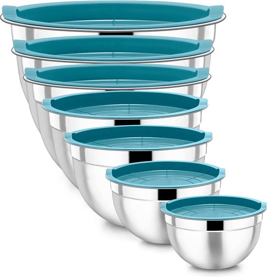 Roestvrij Staal Mengkommen / mengkom Set - Voedsel Opslag