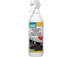 HG natuurstenen aanrechtbladreiniger - 500ml - veilig in gebruik - streeploos schoon - dagelijkse reiniging