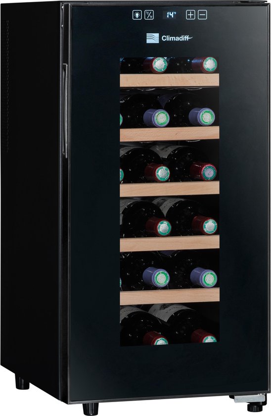 Climadiff Thermo Elektrische Wijnkoelkast - CC18 - 1 Zone