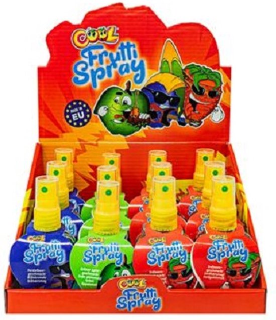 Cool Frutti Spray 12 verpakkingen van 50 ml - 600 ml doos