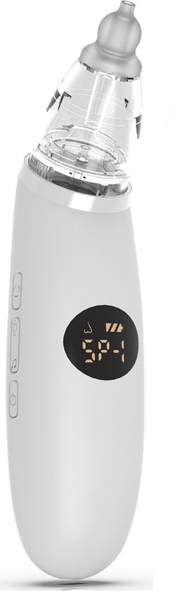 Hoy en Dia® Neusreiniger baby Snoetenpoetsers - Elektrische Neuszuiger baby - Toetenvegers - Neuspeer met USB - Muziek