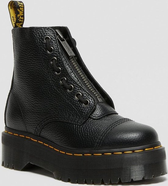 DR. MARTENS SINCLAIR Meisjes Veterboots - Zwart - Maat 36
