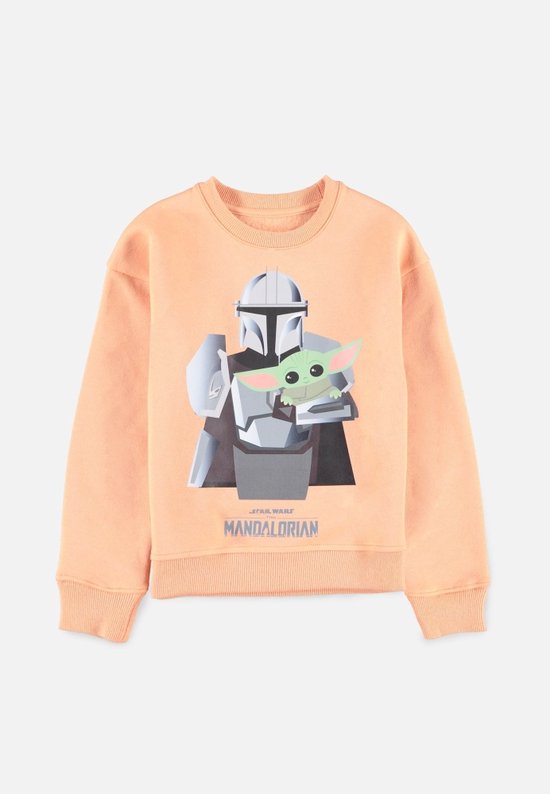 Star Wars Sweater/trui kinderen -Kids 146/152- The Mandalorian - The Child Perzik