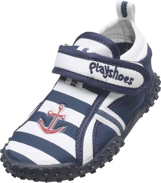 Playshoes UV strandschoentjes Kinderen Maritime - Blauw - Maat 24/25