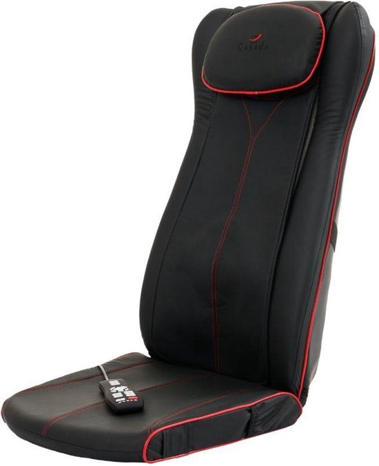 Massageapparaat Casada Quattromed V - Begeleide Meditatie - Jade Massakoppen - Diepe Verwarmingstherapie - 3D Massage - In Hoogte Aanpasbaar