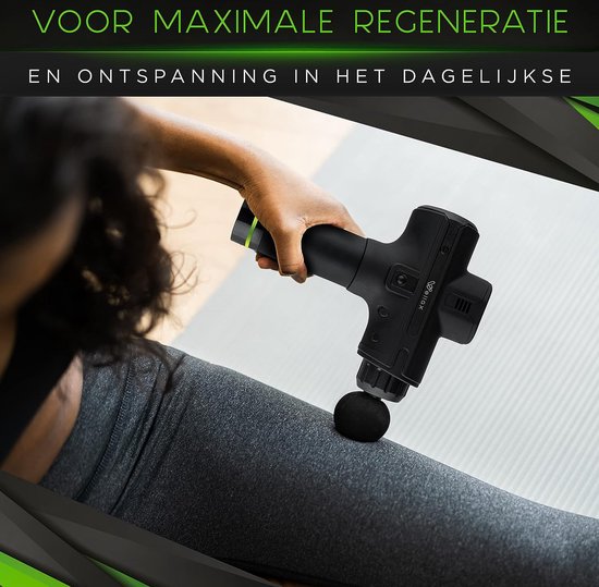 Massage Gun - Massage Apparaat - 11 Massagekoppen - LED Display - 2600 mAh - 99 Intensiteiten - Verlicht Spierpijn - Spiervermoeihdeid