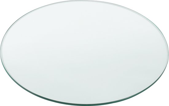 Glasplaat ESG veiligheidsglas 8 mm voor tafels Ø90 cm