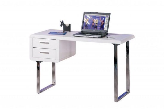 Interlink - Bureau - 120 cm - Wit