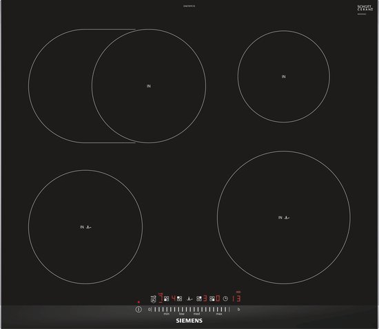 Siemens EH675FFC1E Inbouw inductiekookplaat - Zwart