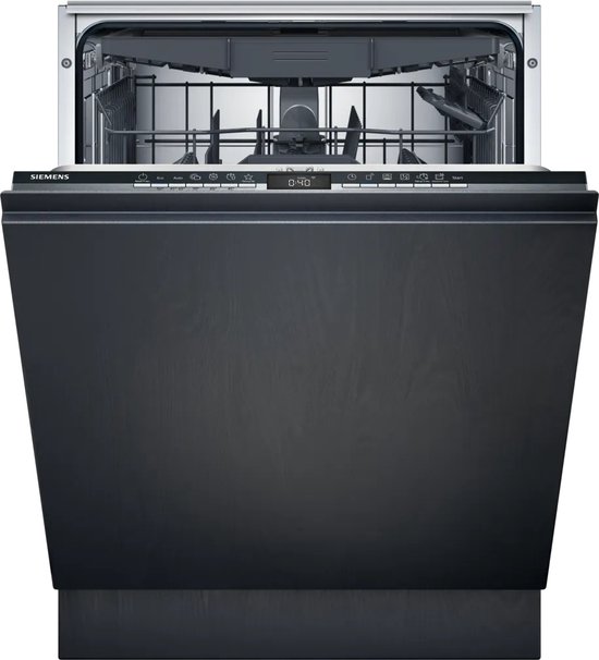 Siemens SX73EX01CE - iQ300 - Volledig geïntegreerde vaatwasser - Zwart