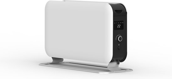 Mill CO2200LEDMAX - design convectorkachel - 2200 Watt - LED display - 100% stil - tot 30m2