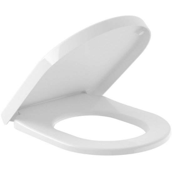 Villeroy & Boch Avento closetzitting met deksel met softclose en quick release ceramic