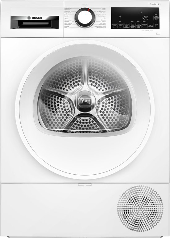Bosch WQG233DEFG Serie 6 - Wasdroger - Warmtepompdroger - NL/FR display - A+++