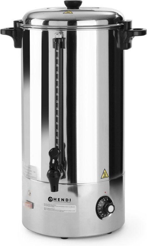 Hendi Elektrische Ketel voor Glühwein, Koffie en Thee - 20 Liter