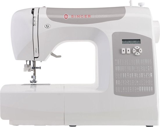 Singer C5205 grijs Naaimachine