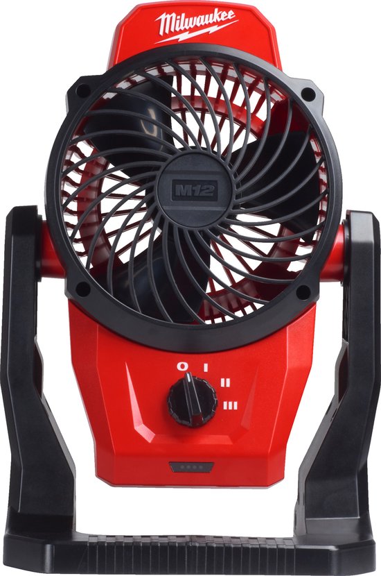 Milwaukee M12 AF-0 Accu Ventilator 12V Basic Body