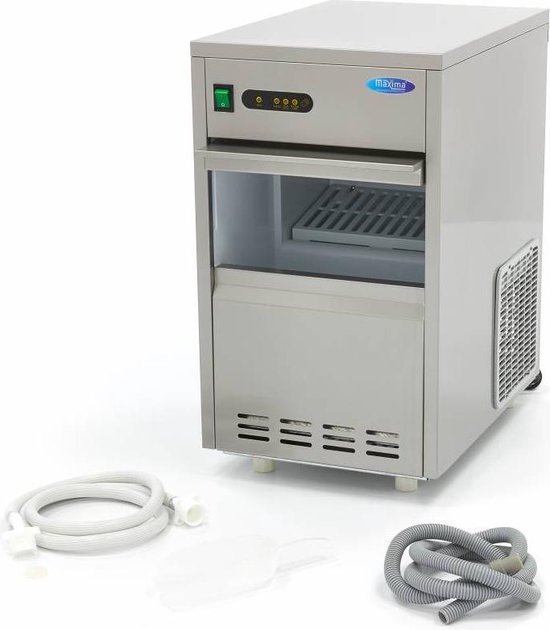 Ijsblokjesmachine - 24 Kg/Dag - Holle Ijsblokjes - Luchtgekoeld