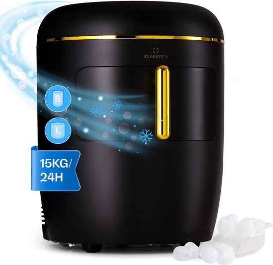 Passau ijsblokjesmachine 2 formaten 15 kg/24h auto-clean