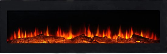 LumberQ In- Wand sfeerhaard Nova - 105 x 35 x 12,5 cm - Sfeerhaard - 3 kleuren - Wandhaard - Elektrische wand haard