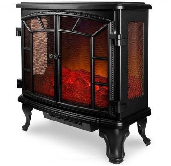 Monzana Elektrische Kachel – Incl. Afstandsbediening 2000 W Zwart