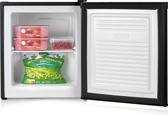 PRIMO PR148DV Mini Vriezer - Diepvries Klein - Vrijstaand - 33L - D - Zwart