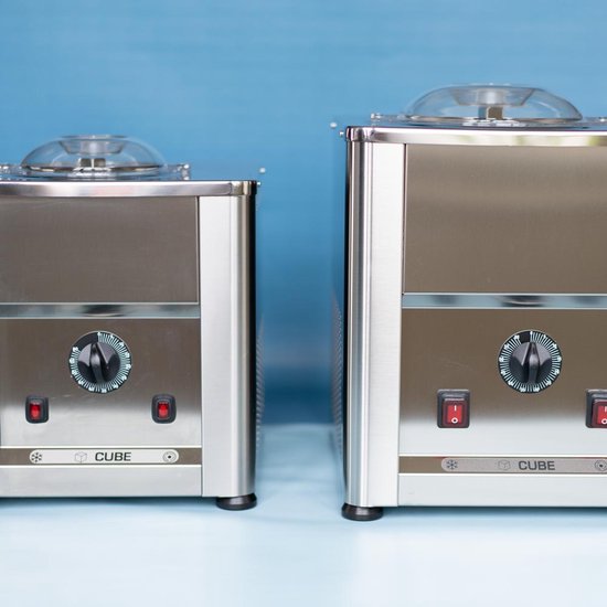 hej hej | CUBE 750 ijsmachine | Zelfvriezend | RVS