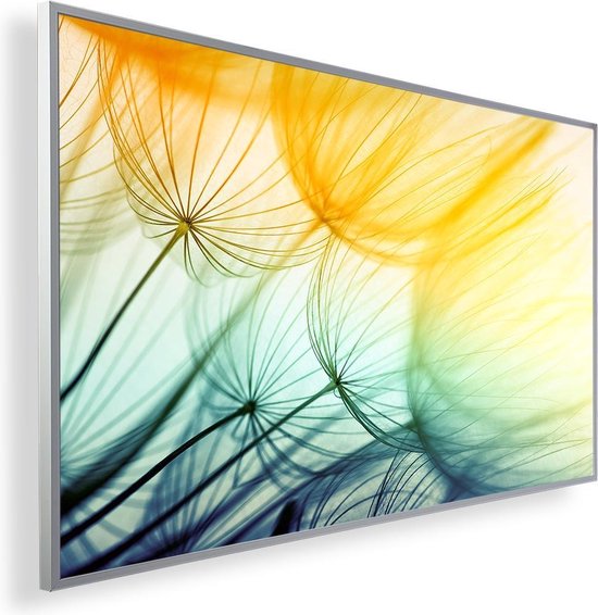 Infrarood Verwarmingspaneel 300W met fotomotief en Smart Thermostaat (5 jaar Garantie) - Paardebloem 181