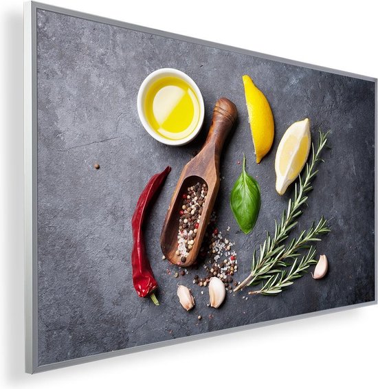 Infrarood Verwarmingspaneel 300W met fotomotief en Smart Thermostaat (5 jaar Garantie) - Kruiden 171