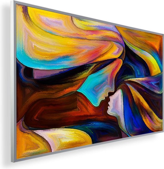 Infrarood Verwarmingspaneel 300W met fotomotief en Smart Thermostaat (5 jaar Garantie) - Fantasy 136