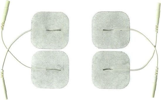 Rimba Electro Play Rimba Electro Sex Plak Electrodes - 4 stuks