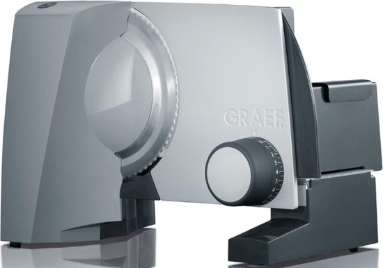 Graef G 52 - Twin kunststof allessnijder Ø 17cm + 170W + gekarteld mes + glad mes