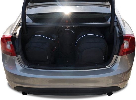 VOLVO S60 2010-2019 5-delig Reistassen Op Maat Auto Interieur Kofferbak Organizer Accessoires